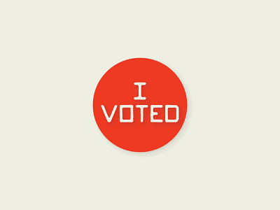 Digital I Voted Sticker