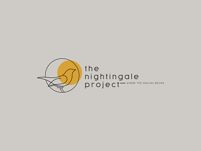The Nightingale Project | Logo Exploration bird bird logo branding design icon illustrator logo logo design podcast typography