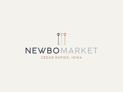 Newbo Brand + Logo Identity brand identity branding design illustrator light lockup logo market logo typography