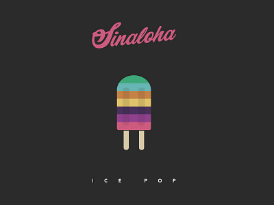 Album cover ice pop popsicle sinaloha summer