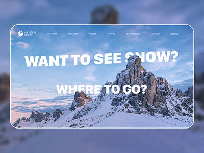 Vacation agency landing page concept | 2/3