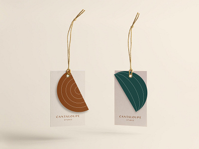 Cantaloupe Studio | hang tag brand branding fashion fashion brand graphic design hangtag logo logomark mark shoes vector