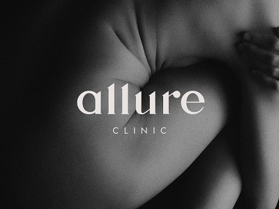 Allure | Visual Identity beauty brand branding clinic corporate identity design graphic design lettering logo logomark mark type visual identity