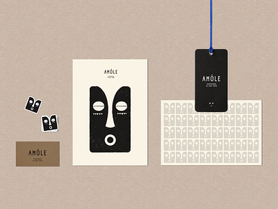 Amôle brand brand mark brand symbol branding design graphic design logo visual identity