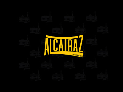 ALCATRAZ brand brand design branding design flat icon illustrator logo logo design vector