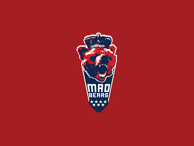 MAD BEARS brand brand design branding esports logo icon illustration illustrator logo logo design mascot logo vector