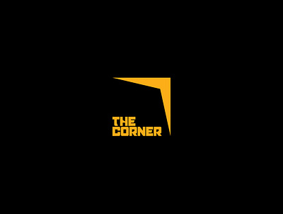 The Corner Logo brand brand design branding corner design flat icon identity illustrator logo logo design logoideas logoinspirations logotype logotypes square vector yellow