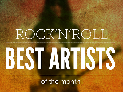 RnR Best Artist best charts cover music rock