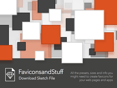Favicons and Stuff android favicon freebie ios sketch tile web clip windows