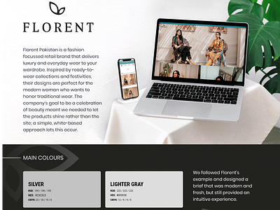 Style Guide sample Florent for Outcode (above the fold part1)