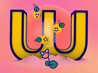 W for 36 Days of Type 2d 36days 36daysoftype 3d aftereffects ai animation bellapark branding c4d character illustraion illustration lettering love lovely motiongraphic relationships typogaphy vector