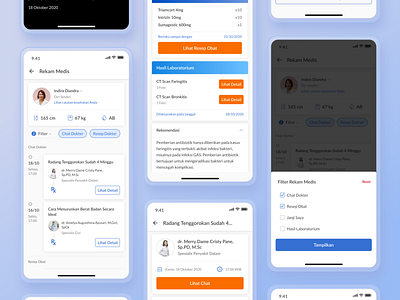 Medical Record Exploration alodokter app chat doctor exploration filter health health app health record healthcare medical record