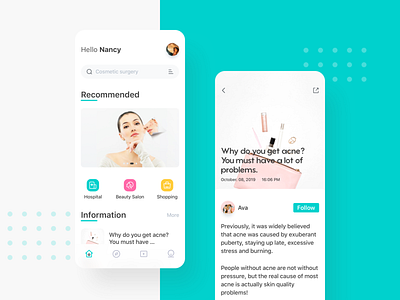 Medical cosmetology app