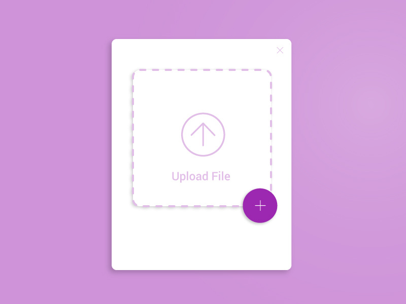 File Upload by Brock Honma on Dribbble