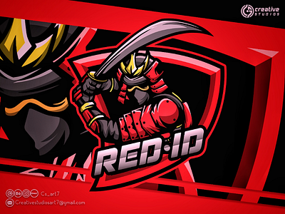 RED. ID ESPORT LOGO esport logo design animation