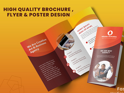 print ready professional business brochure