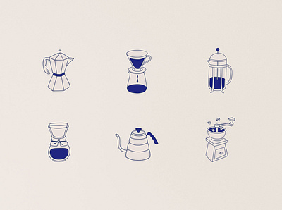 Coffee Branding illustraion branding coffee illustration
