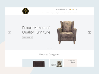CFMA | eCommerce Website Design branding business design ecommerce flat minimal product products typography ui ux web website