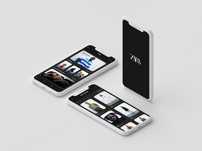 Zara app redesign app app design application ui artwork branding design mobile app mobile app design ui ux