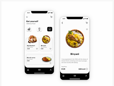 Foodie on wheels adobe app design artwork design mobile app mobile app design mobile design mobile ui ui us user experience user interface ux vector