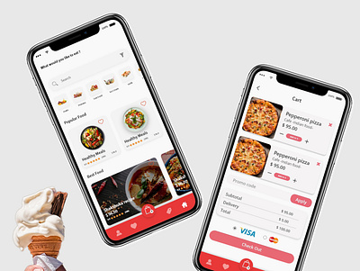 A food App 2 uidesign