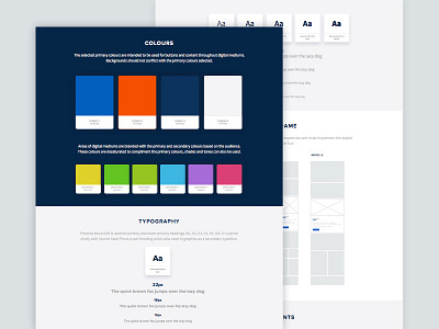 Style Guide blue flat grey guidelines material material design sketch ui user interface