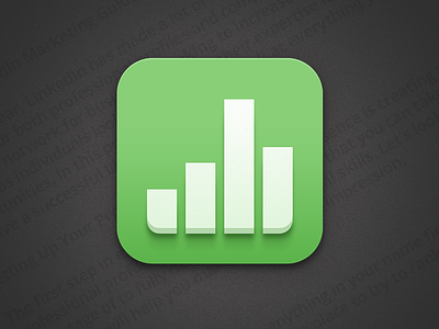 Kissmetrics Reader Icon app icon ios ios icon iphone