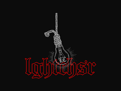 LGHTCHSR logo typography vector