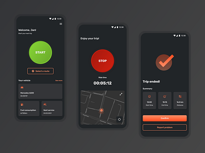 Business Trip Management App app business trip business trip management mobile app trip management ui ux