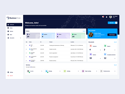 Client Management Dashboard 💼 app business business management dashboard management ui ux web web app