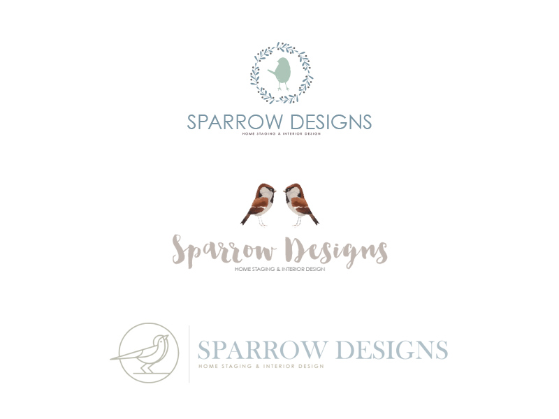 Sparrow Designs | Logo Design & Branding by Arpitha Sylvester on Dribbble