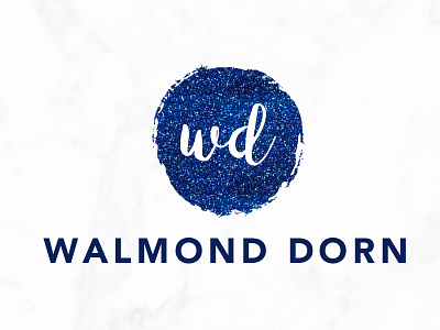 Walmond Dorn boutique logo branding package creative logo custom logo design floral logo handwritten logo logo design signature logo simple logo