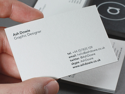 Personal Branding — Business Cards