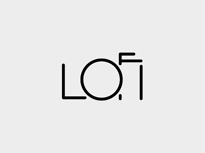 52 Logos project – Lofi Photography branding graphic design logo logotype mark mono photography type typography