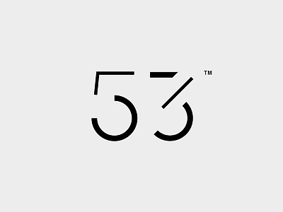 53 branding logo mark minimal minimalist mono number project symbol type typography
