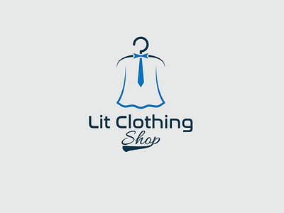 Clothing shop logo branding design logo logo design vector