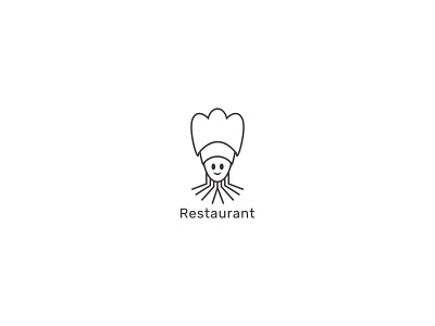 Restaurant logo branding design icon illustration logo logo design typography vector