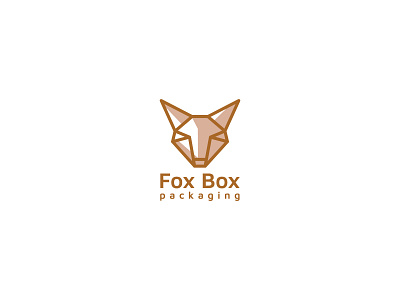 Fox Box branding design logo logo design vector
