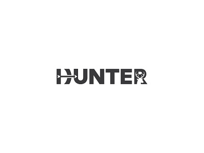 Hunter branding design icon illustration logo logo design typography vector