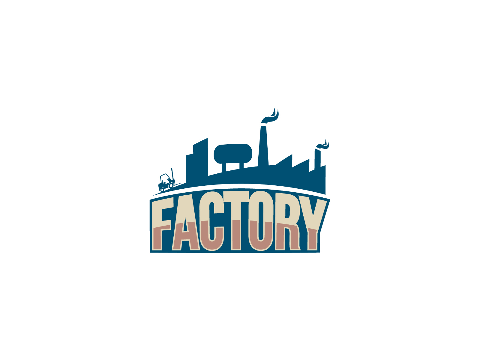 Factory Logo by Al JIhad on Dribbble