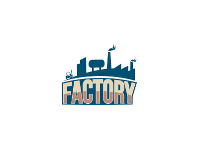 Factory Logo branding design logo logo design vector