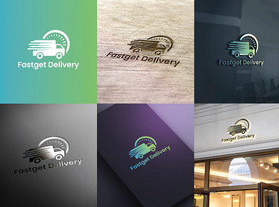Delivery Logo branding design illustration logo logo design vector