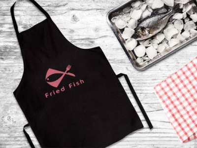 Fried Fish Logo branding logo logo design