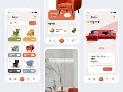 Furniture Apps UI Design