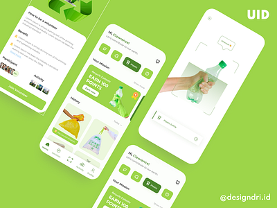 Recycling App | UI Design