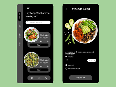 vegan app commercial design food foodapp ios design ui ux vegan vegan food web