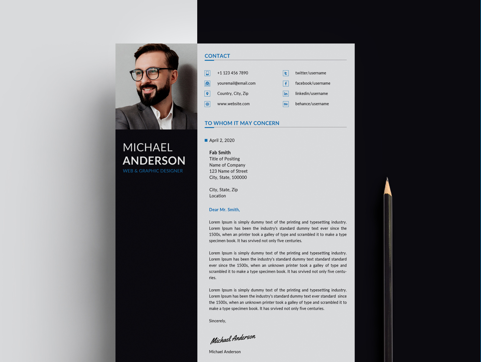  Cv Template Psd Download Free Printable Templates