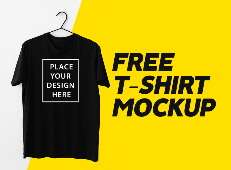 T-Shirt Mockup - FREE by Graphic Design Junction on Dribbble
