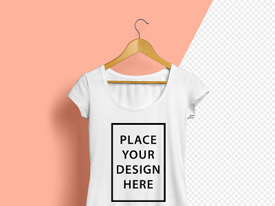 Freebie: Women T-Shirt Mockup by Graphic Design Junction on Dribbble