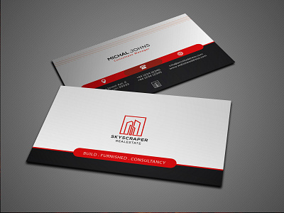 Corporate Business Card Template - FREE branding businss card corporate free psd files logo print design psd psd template real estate visiting card